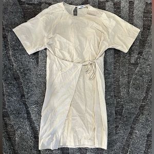 Toit Volant crepe wrap dress